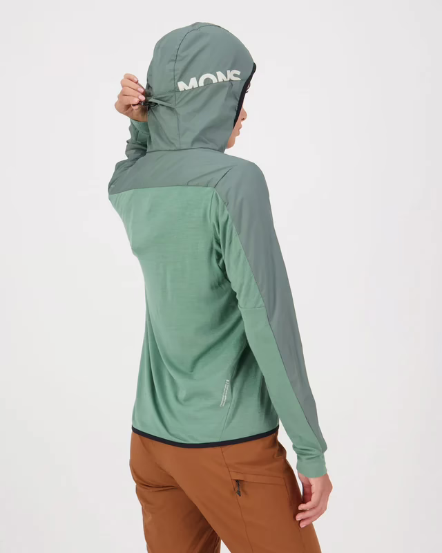 Mons Royale Womens Diversion Wind Jacket - Image 3