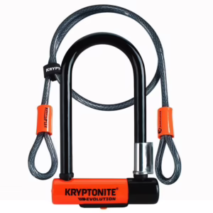 Kryptonite Evolution Mini-7 U-Lock w/4' Cable