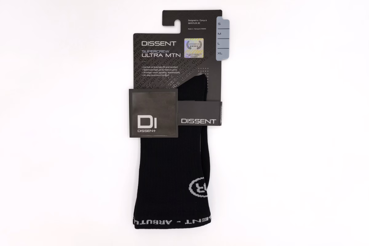Arbutus x Dissent Supercrew Ultra Mtn Sock
