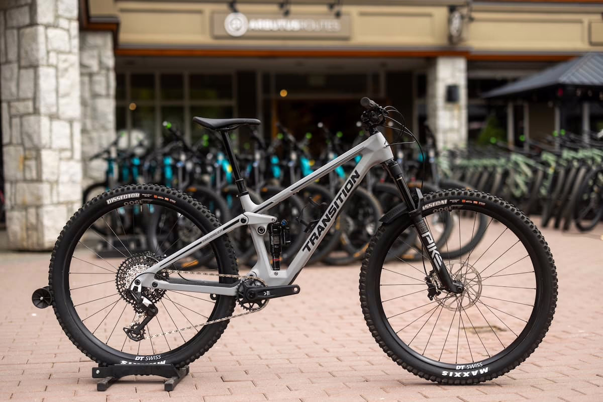 Whistler short travel trail bike rental